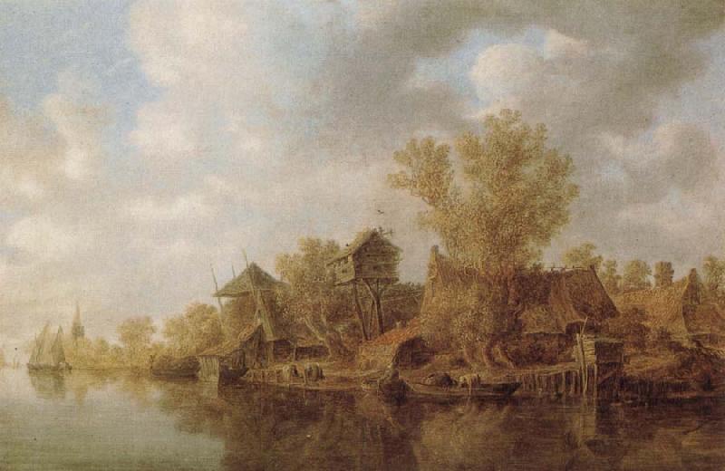 Jan van Goyen River Landscape